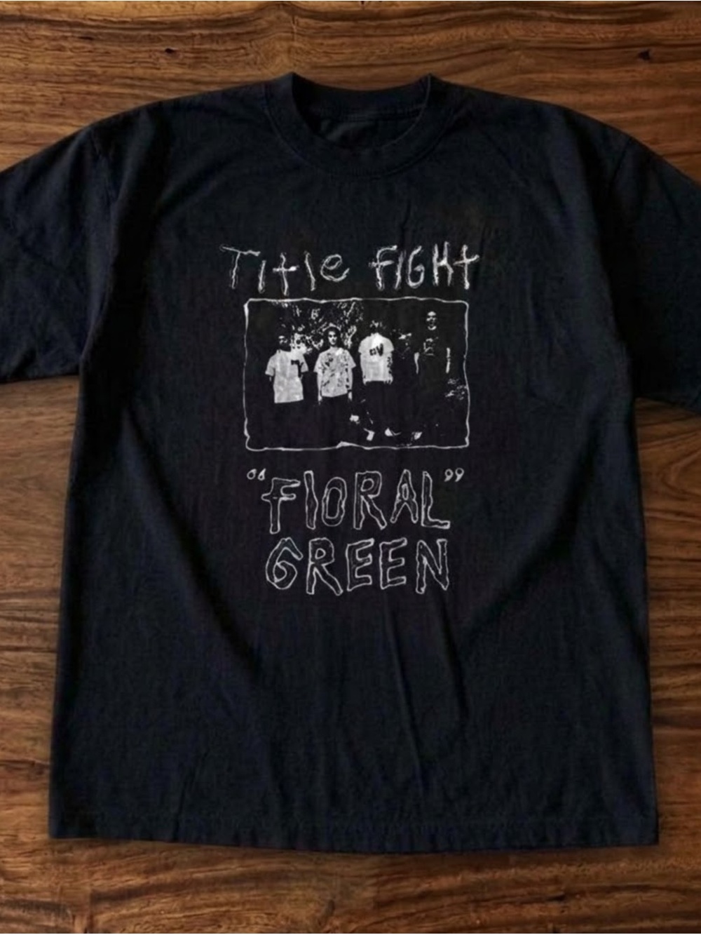 "Floral Green" Graphic Tee